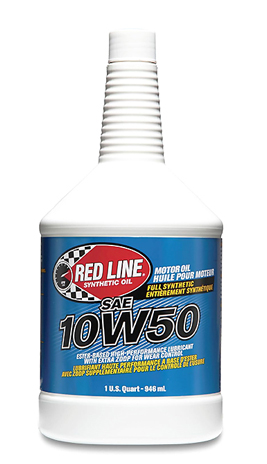 Масло моторное REDLINE 10W50, 11204 (946 мл.)