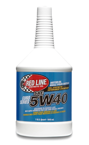 Масло моторное REDLINE 5W40, EURO-SERIES 12404 (946 мл.)
