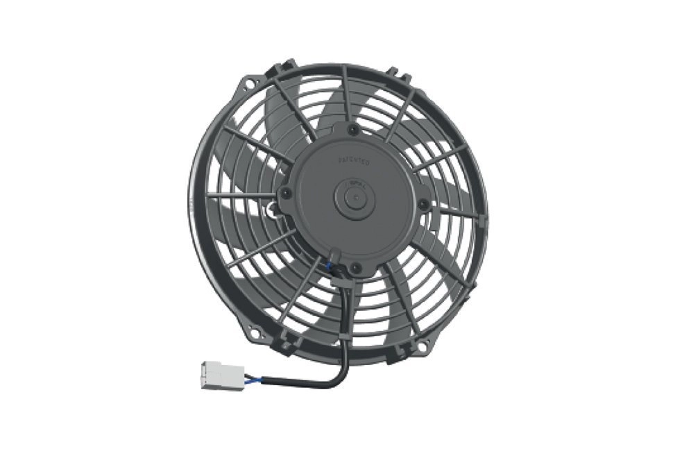 SPAL VA07-AP12/C-31A Вентилятор втягивающий (за радиатором) 9" (225mm) 920 м3/ч