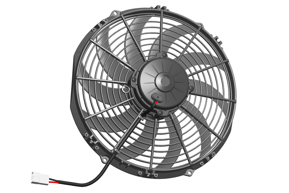 Вентилятор толкающий (перед радиатором) 12" (305mm) 2190 м3/ч SPAL VA10-AP70/LL-61S