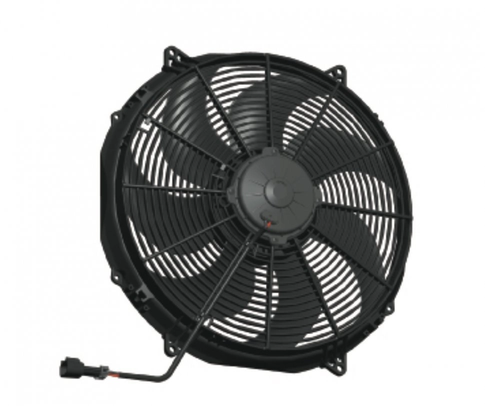 SPAL VA33-AP71/LL-65A Вентилятор втягивающий (за радиатором) 16" (385mm) 3250 м3/ч