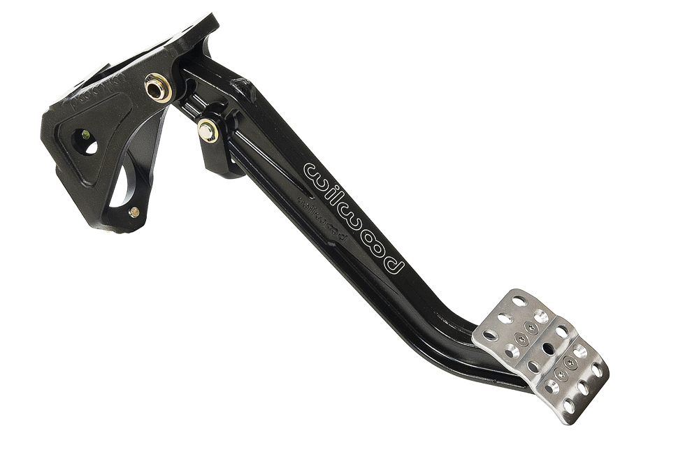 Педальный узел, вертикальное крепление, 7:1, под один цилиндр Wilwood, 340-13834