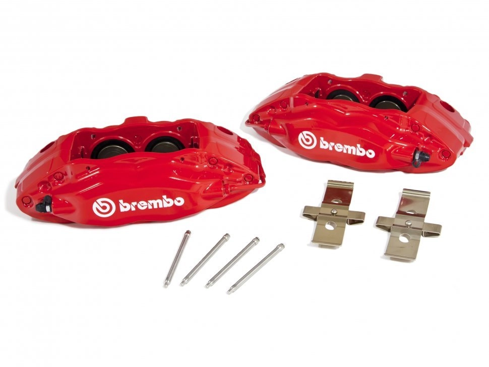 Brembo Комплект суппортов 4 поршня для VAG PQ35/MQB