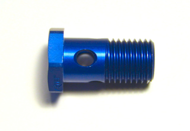 Болт (штуцер) для banjo M16 х 1,5 mm алюминий Goodridge 992-08-M16D
