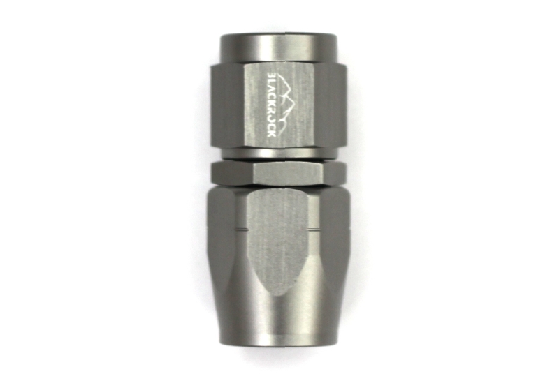 - 6 AN (6AN AN6) фитинг прямой, 20 серия Cutter Style, BLACKROCK LAB A06-001-2Ti