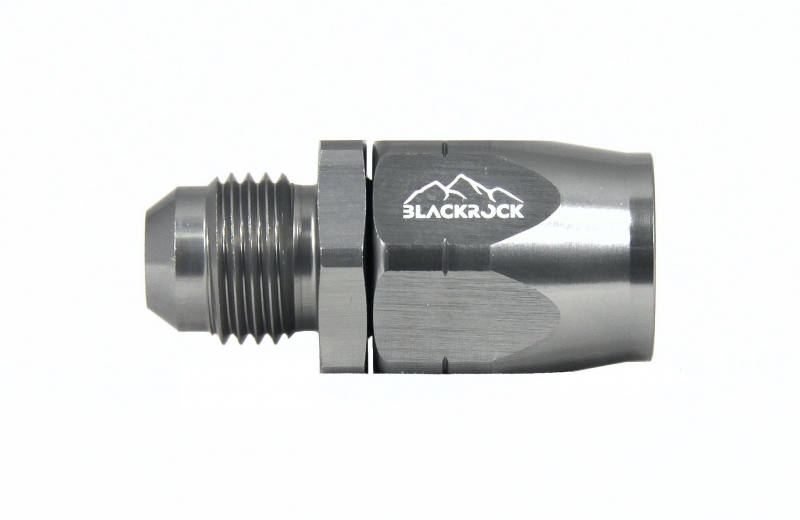 - 6 AN (6AN AN6) фитинг прямой ПАПА, BLACKROCK LAB A06-001-MA6Ti