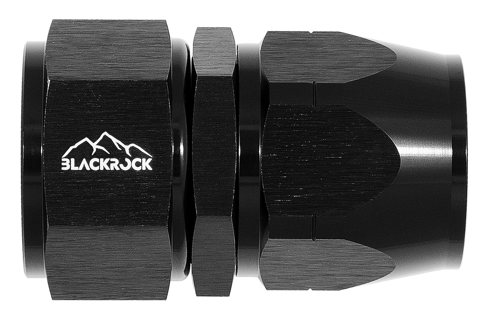 - 20 AN (20AN AN20) фитинг прямой 20 серия Cutter Style, BLACKROCK LAB A20-001-2BK