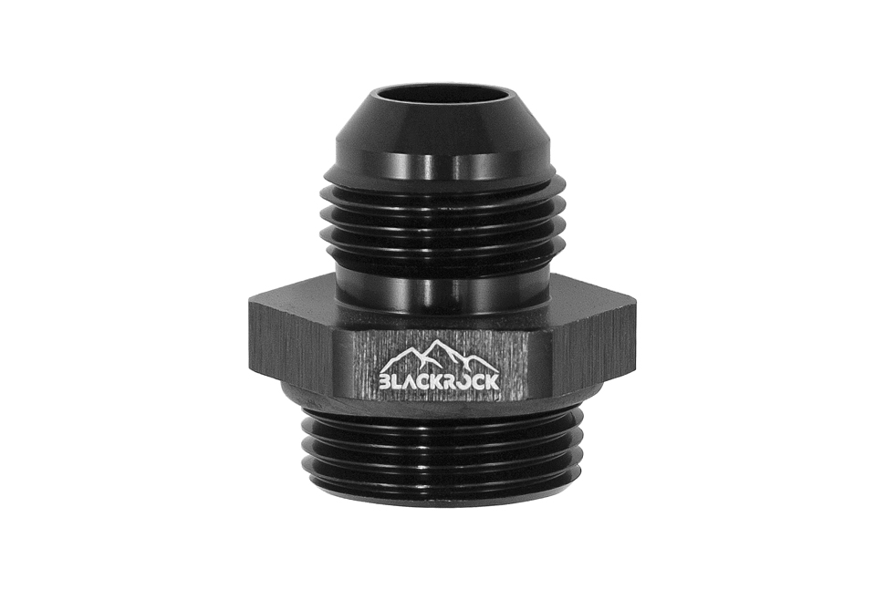 Адаптер П AN08 - П M22 x 1,5 mm под масло куллер Setrab, алюминий, BLACKROCK LAB, AN920-M22AN08BK