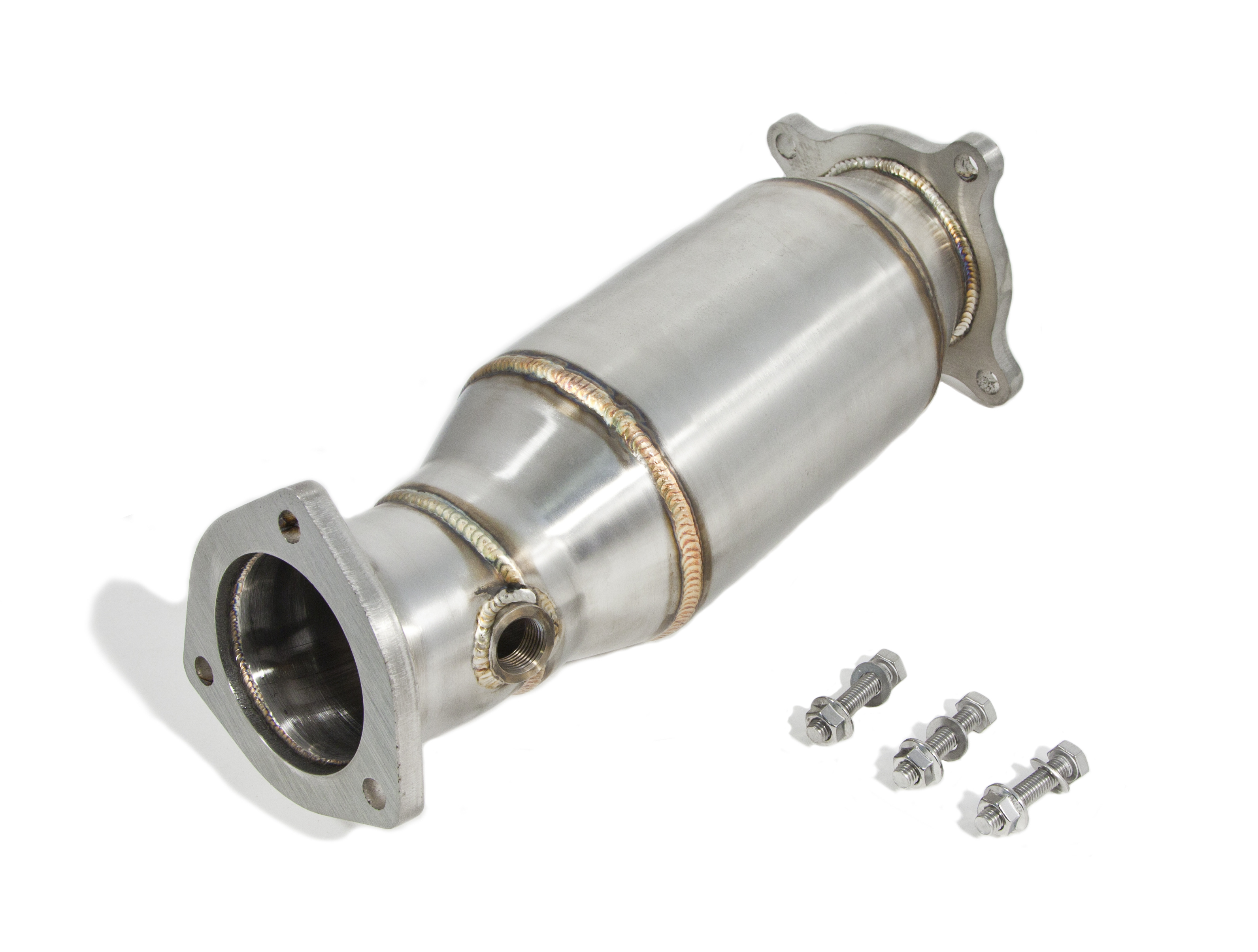 Приемная труба (даунпайп) AU-DP-0312 BlackRock Lab 2.0 TFSI A4 (B9), A5 (F5); Q5 (FYB)