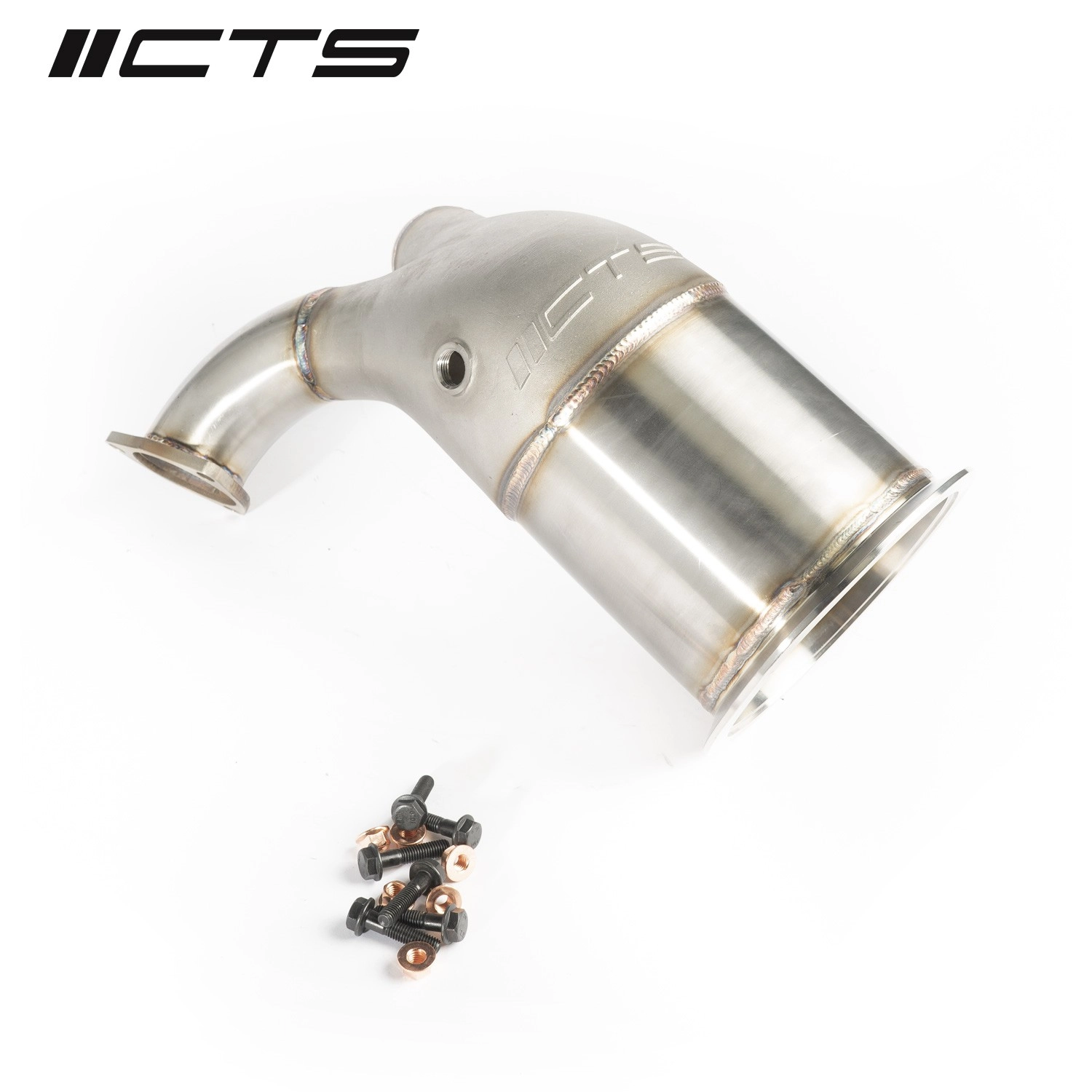 CTS Turbo Даунпайп без катализатора для Audi S4/S5 B9