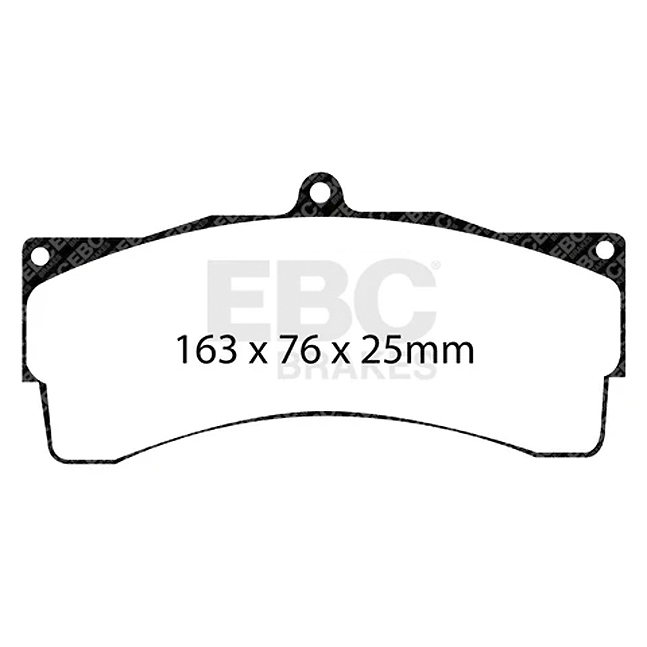 Колодки тормозные DP8033RPX EBC RP-X AP RACING AP Racing CP6230D54; CP9665D54; 25mm