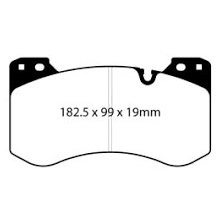 EBC RP-X DP82454RPX Колодки тормозные BMW передние M2 G87; M3 G80; M4 G82