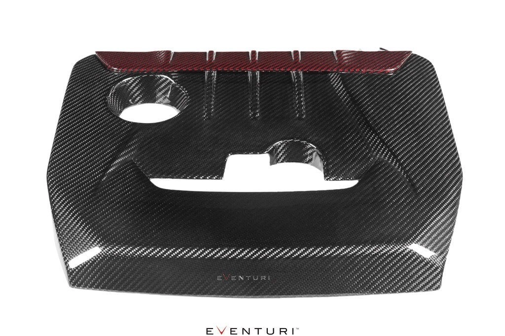 Eventuri EVE-GR4-CF-ENG Крышка двигателя из карбона для Toyota GR Corolla / GR Yaris (глянец)