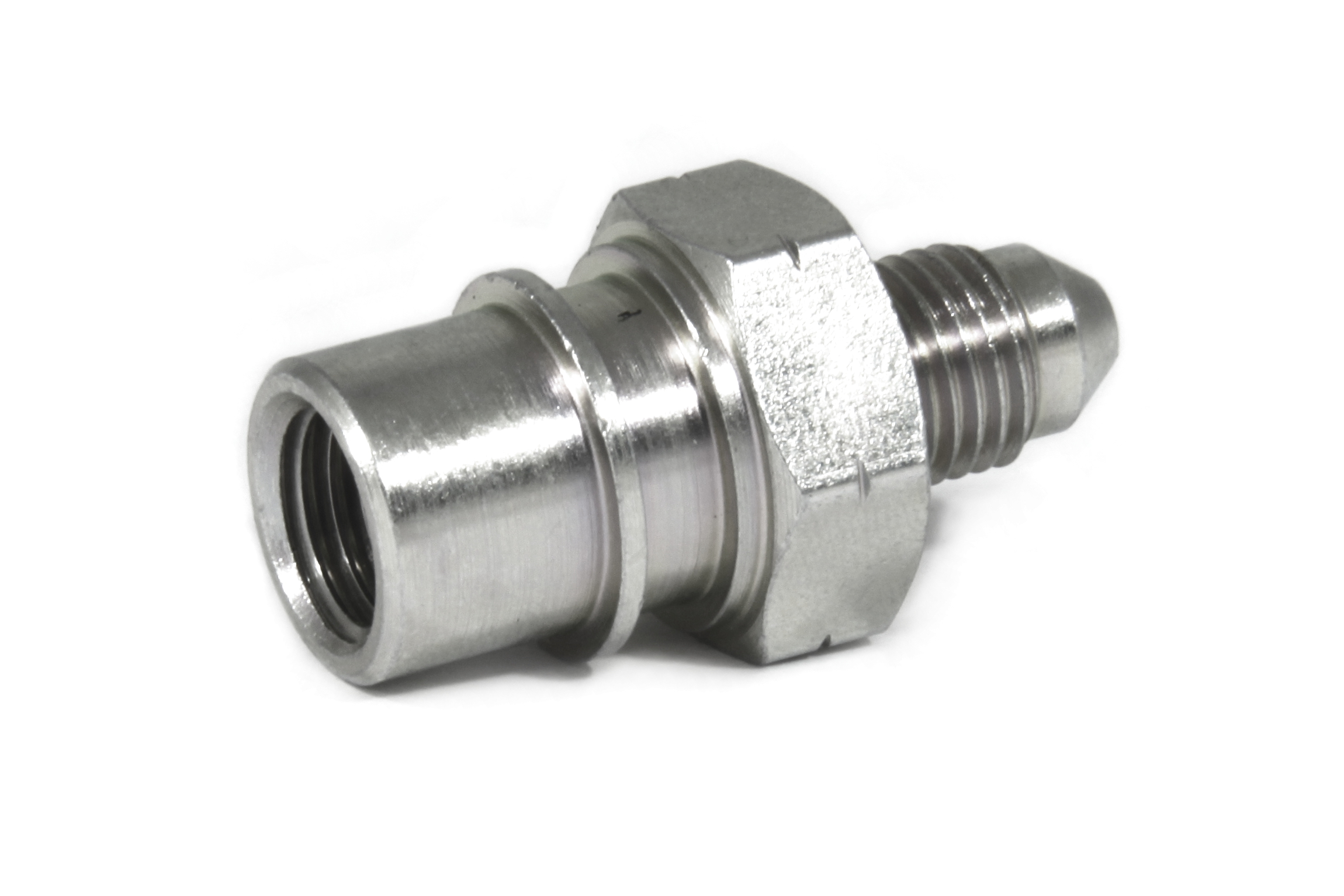 Адаптер П AN03 - М M10x1.25mm, обратный конус, Goodridge FM10125-03 сталь