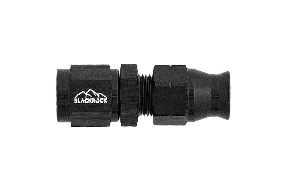 Фитинг AN-04, прямой "мама" Hardline, алюминий, BLACKROCK LAB H04-001-BK