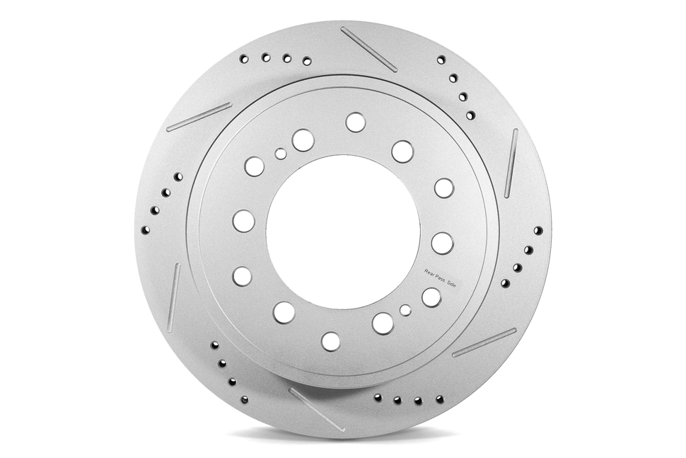 Тормозной диск JBR1396 PowerStop Toyota LC150 PRADO, Lexus GX460, ЗАДНИЙ 312x18мм