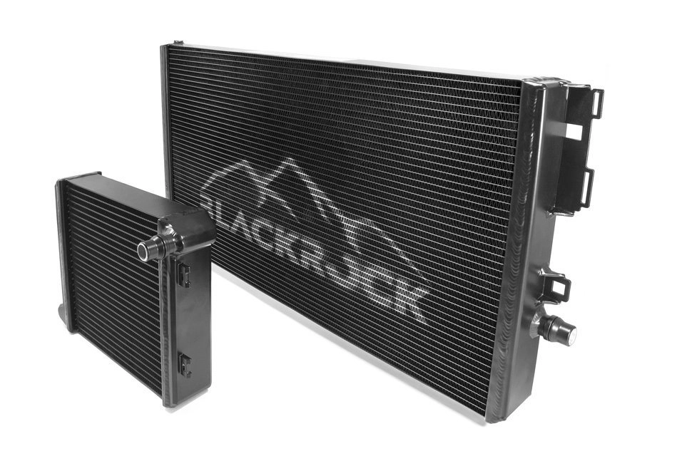 BlackRock Lab MB-WRK-0177 Радиатор охлаждения интеркулера для MB W205 AMG C63 V8 (комплект 2 шт) 2015->