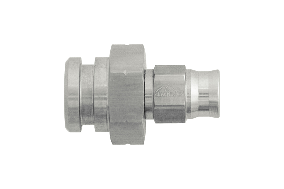 Фитинг мама M10*1 под обратный конус, под ключ 19mm D-03 нерж. сталь T03-59-M1, BLACKROCK LAB