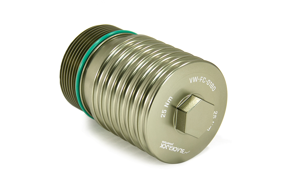 Крышка масляного фильтра алюминиевая BLACKROCK LAB VW-FC-0180; VAG Gen3 MQB 1.8T, 2.0T